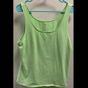 J Jill Perfect Tank Green